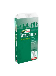 DCM VITAL GREEN tavaszi indító gyeptáp sportgyepekre 25kg