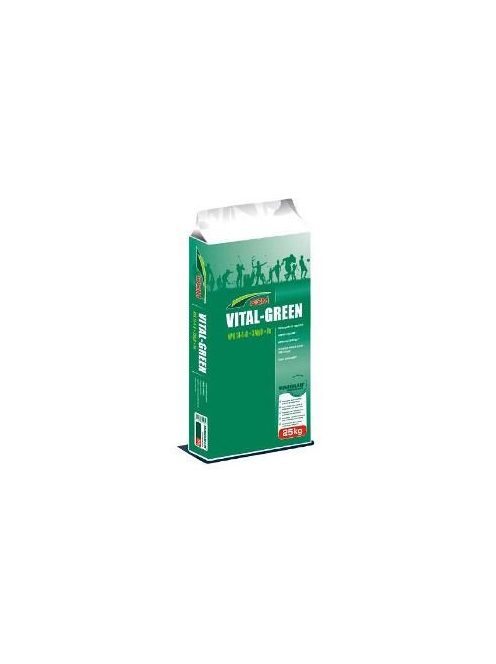 DCM VITAL GREEN tavaszi indító gyeptáp sportgyepekre(25kg)