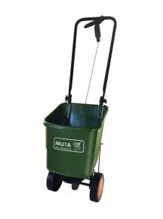 Muta gyeptrágya és fűmag szórókocsi