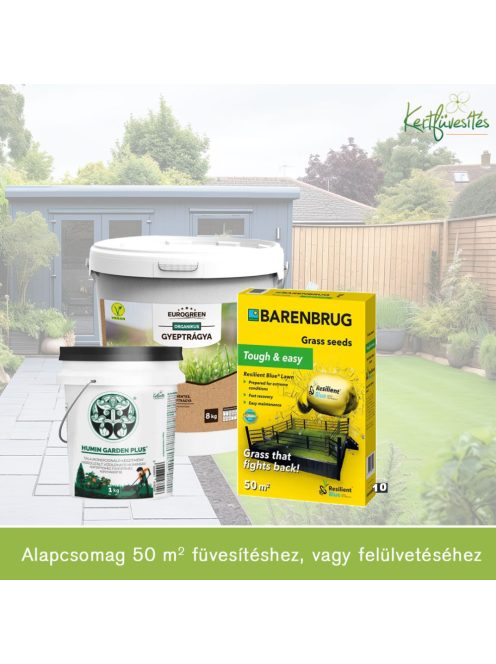 Füvesítés alapcsomag (50m2), általános gyepre
