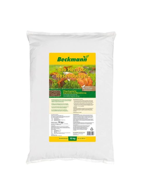 Beckmann őszi/téli felkészítő szerves biogyeptrágya 10 kg