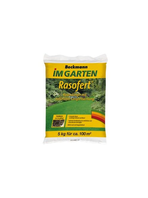 Beckmann Rasofert® hosszú hatású szerves-ásványi gyeptrágya 5 kg
