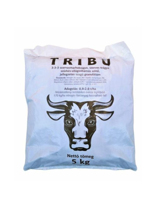Tribu pelletált marha szervestrágya (5 kg)
