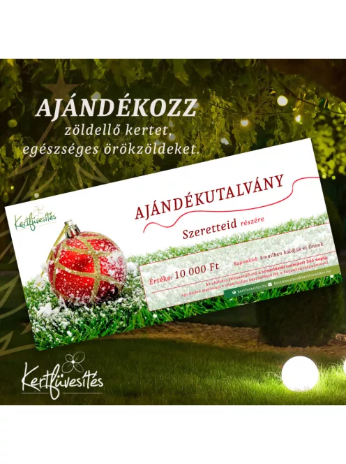 Ajándékkártya 10.000 Ft értékben
