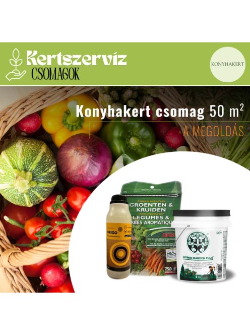 Megoldás - konyhakert csomag 50m2