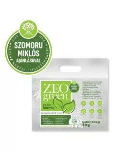 ZEOgreen zeolit homok 0,5-1 mm, 5 kg zsák
