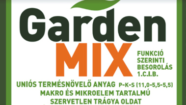 GardenMix nyári kísérletek